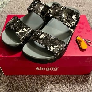 Brand New Alegria Rubie Collage Sandal